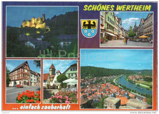 Schönes Wertheim am Main - Wert 325 - Germany - ungelaufen - JH Postcards