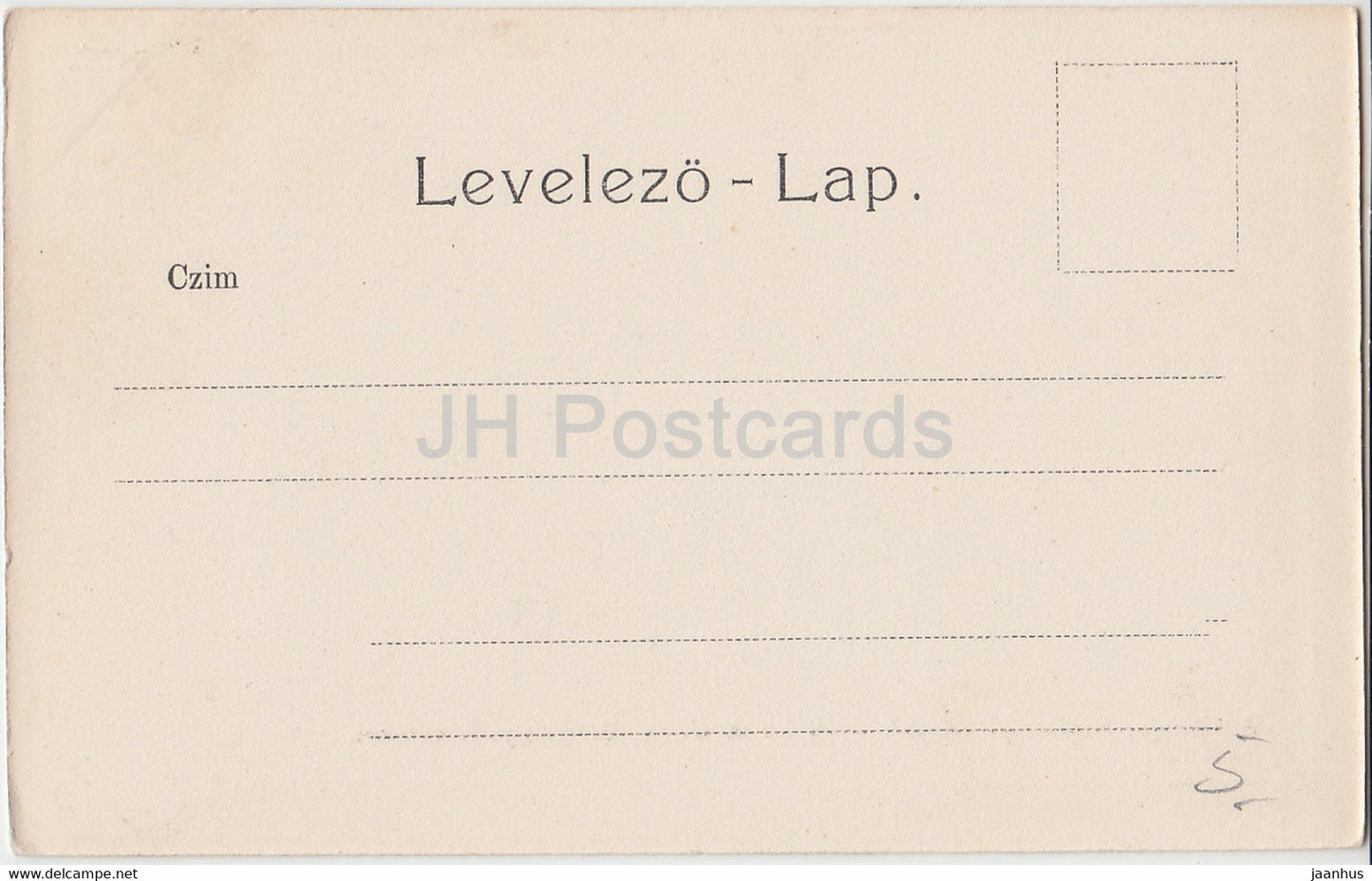 Budapest - Svabhegy Szechenyi Piheno - Schwabenberg - Szechenyi monument - old postcard - Hungary - unused