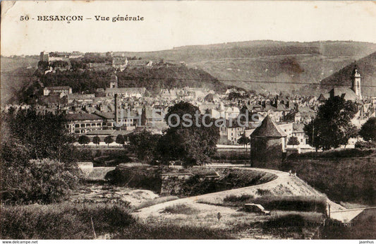 Besancon - Vue Generale - 50 - old postcard - 1910 - France - used - JH Postcards