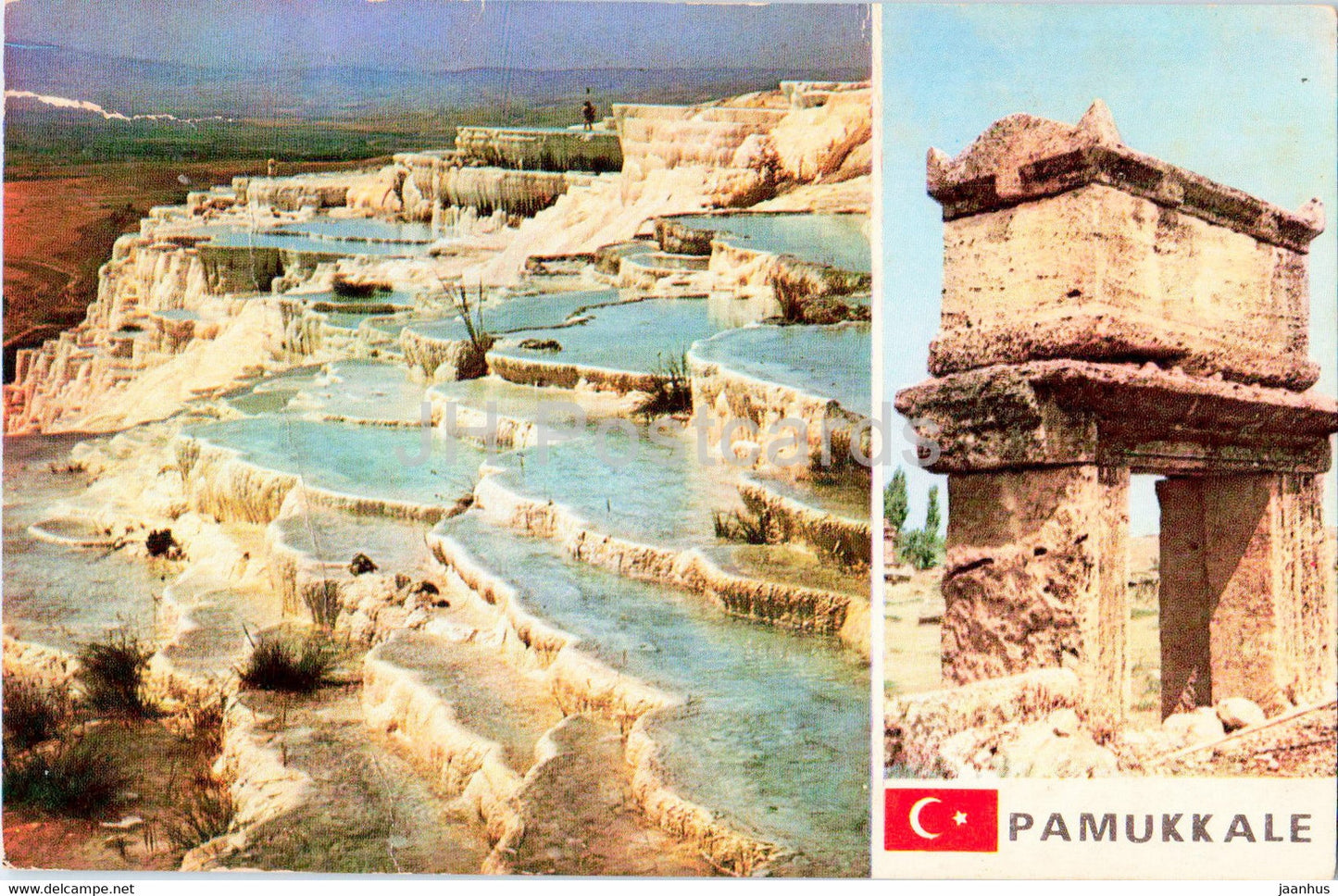 Pamukkale - Kartpostal - 1985 - Turkey - used - JH Postcards