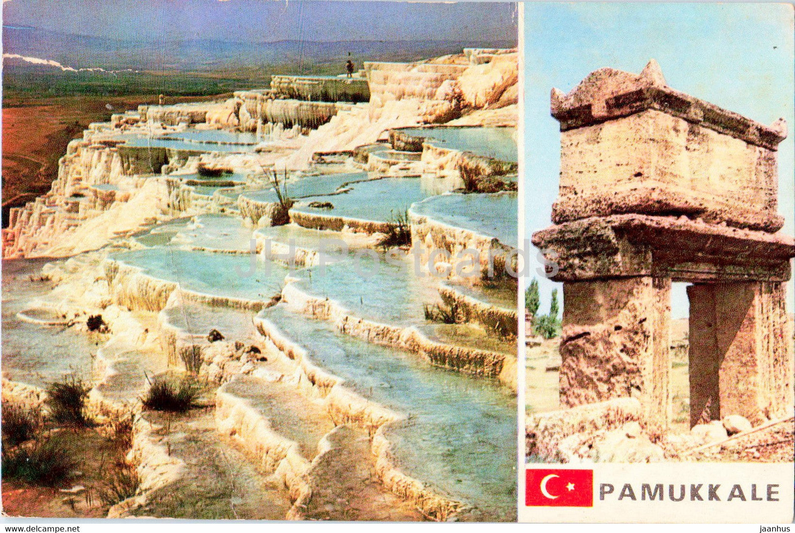 Pamukkale - Kartpostal - 1985 - Turkey - used - JH Postcards