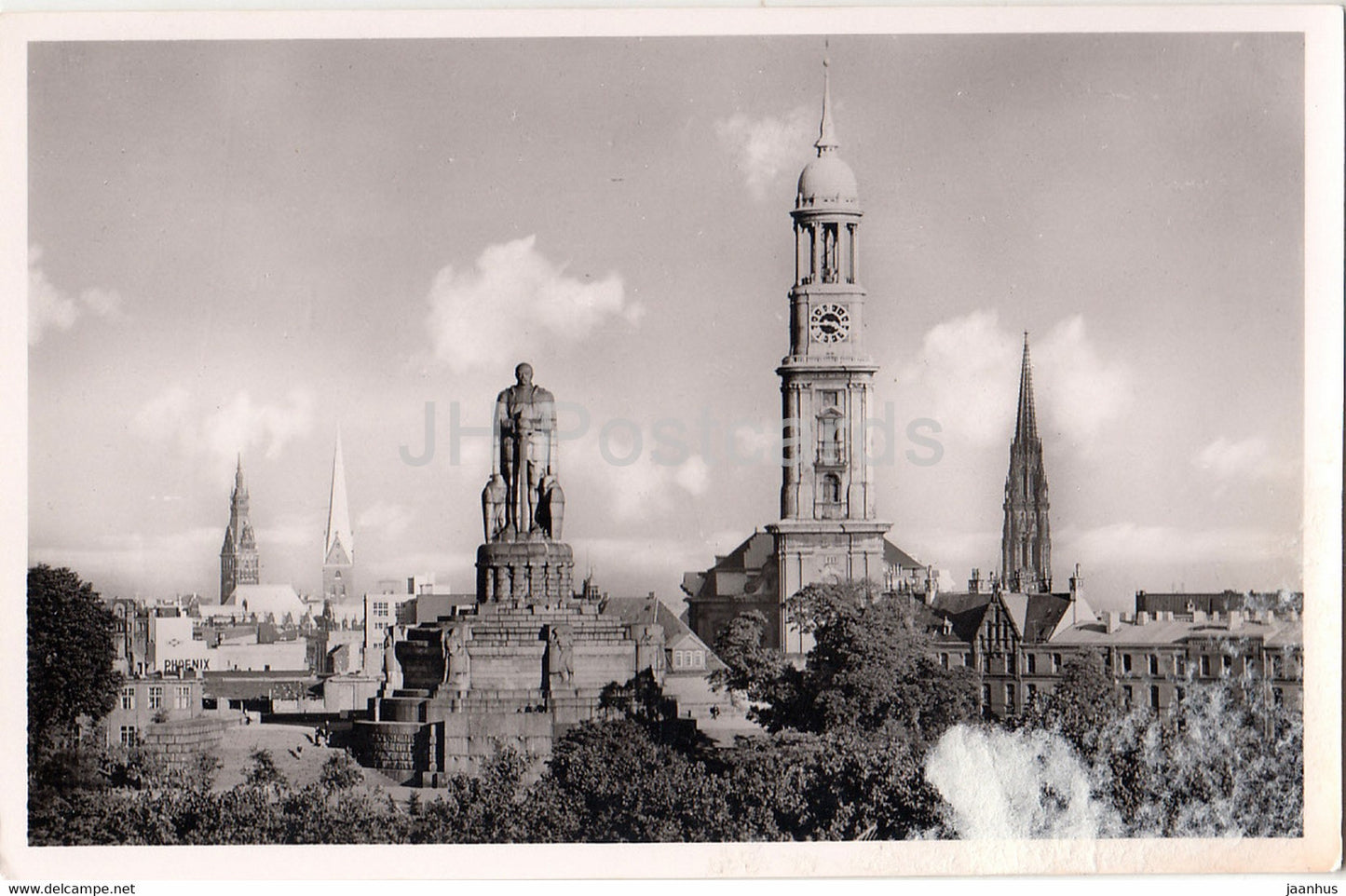 Hamburg - Die Turme der Stadt - 3243 - Germany - unused - JH Postcards