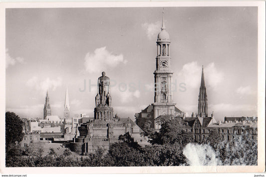 Hamburg - Die Turme der Stadt - 3243 - Germany - unused - JH Postcards
