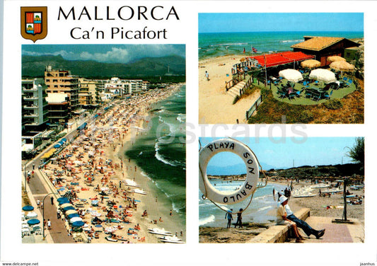 Mallorca - Ca'n Picafort - multiview - 1999 - Spain - used - JH Postcards