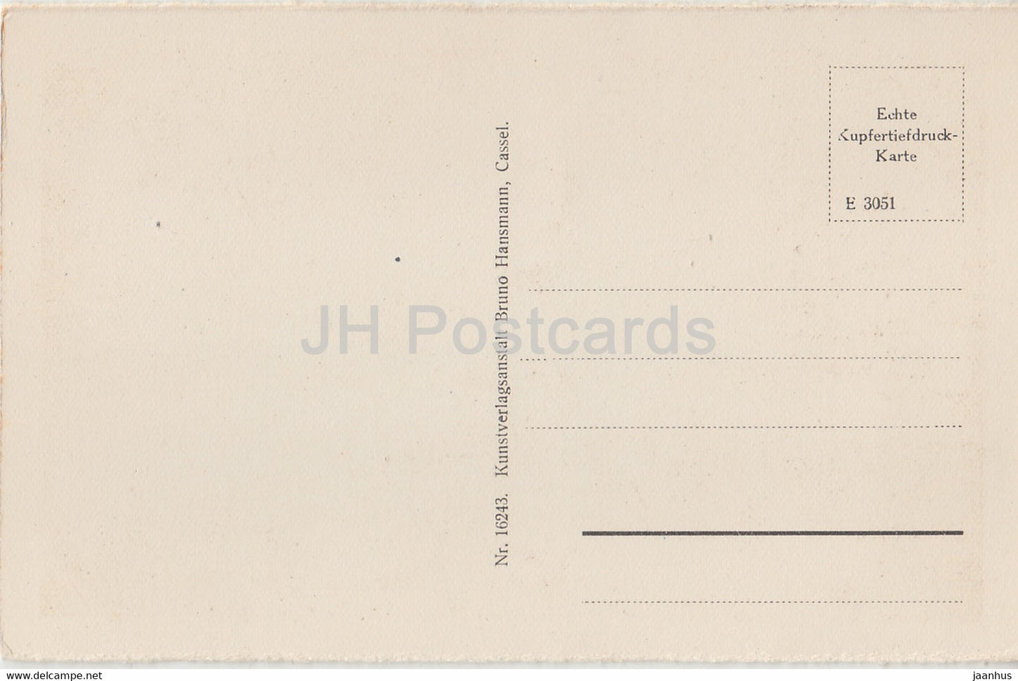 Hann Munden - Weserstein - 16243 - old postcard - Germany - unused