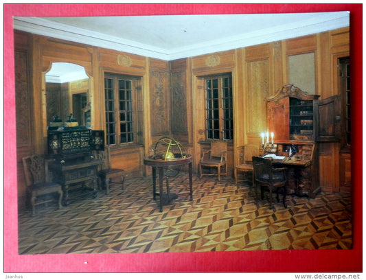 The Study of Peter the Great - The Great Palace - Petrodvorets - 1986 - Russia USSR - unused - JH Postcards