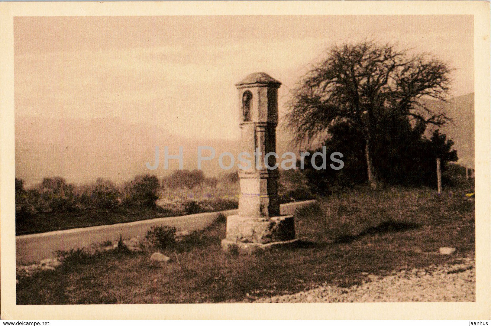 Oratoire Sainte Anne - Cuges - En bordure de la route allant au Camp - 25 - old postcard - France - unused - JH Postcards
