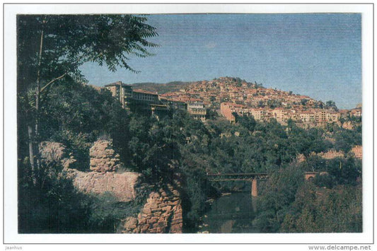 View of the ancient city - Veliko Tarnovo - 1972 - Bulgaria - unused - JH Postcards