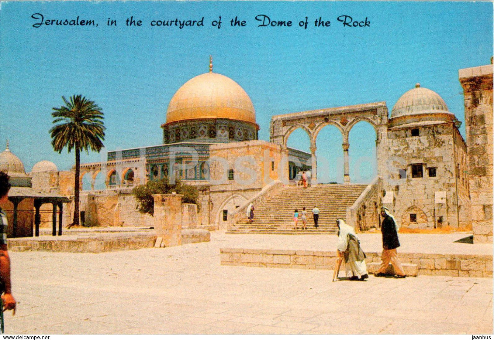 Jerusalem - Dome of the Rock - 1139 - Israel - unused - JH Postcards