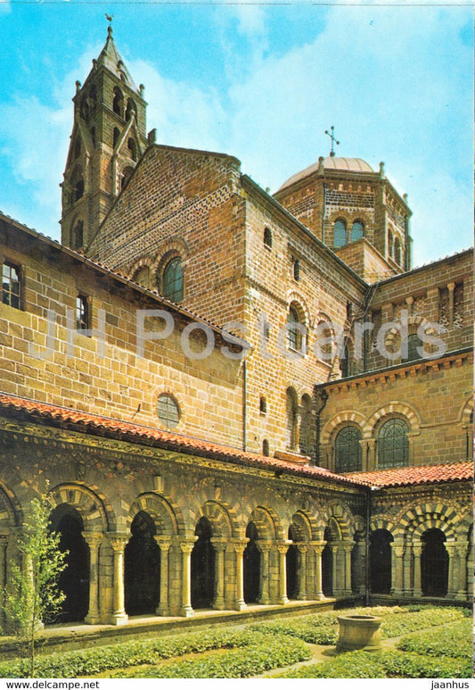 Le Puy - Cloitre de ND du Puy et cathedrale - cathedral - France - unused - JH Postcards