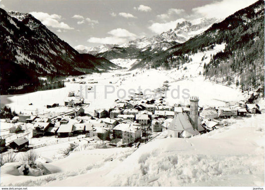 Campitello - Val di Fassa - old postcard - Italy - unused - JH Postcards