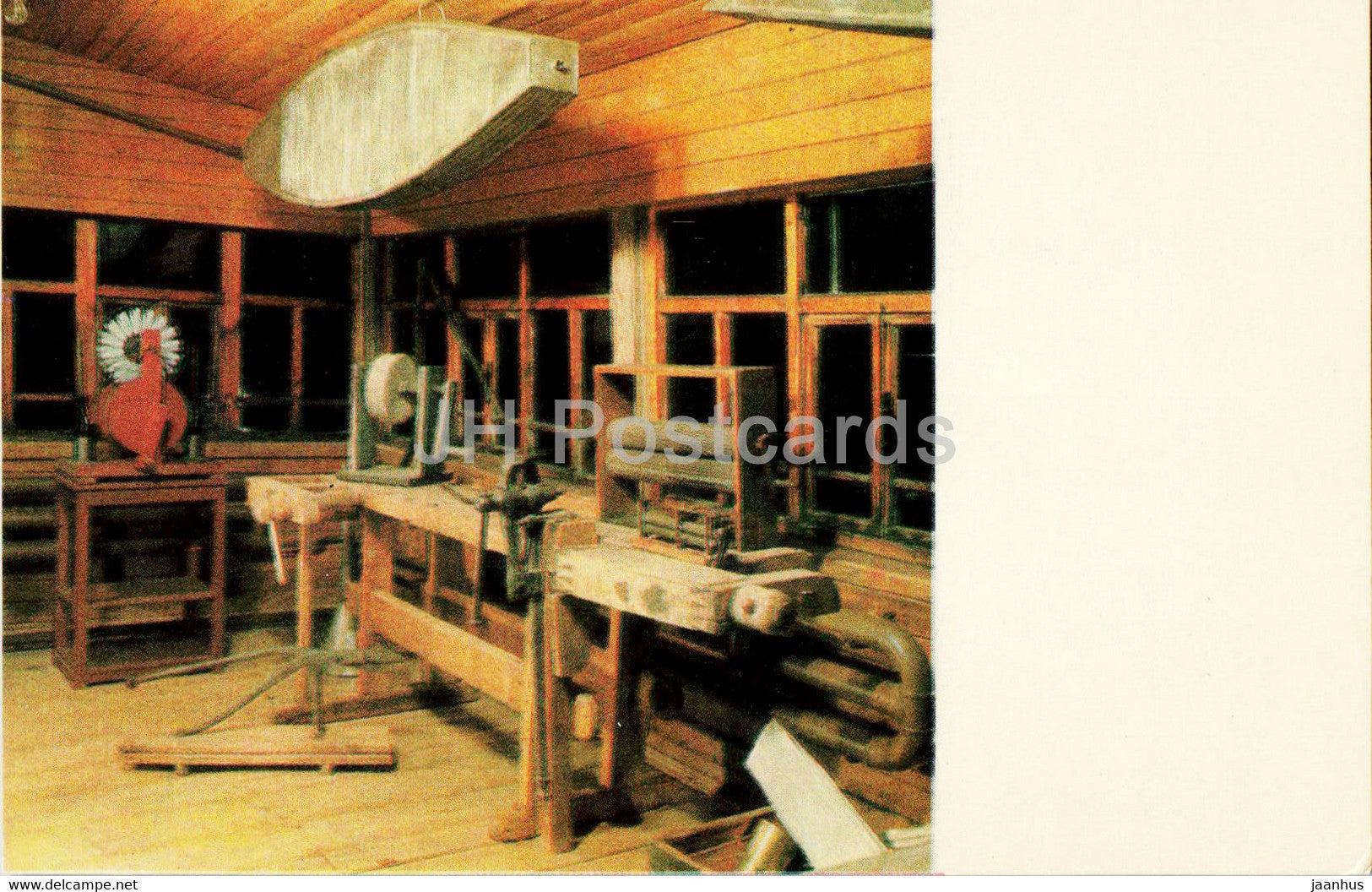 Kaluga - Tsiolkovsky House Museum - The scientist's workshop - 1971 - Russia USSR - unused - JH Postcards
