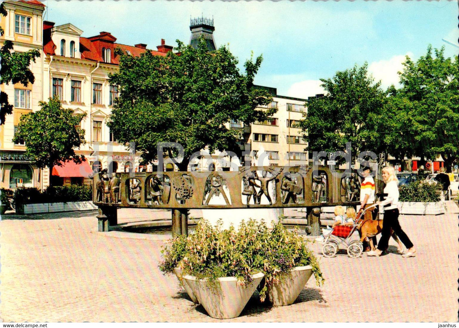 Uppsala - Vaksalatorg - 854 - Sweden - unused - JH Postcards