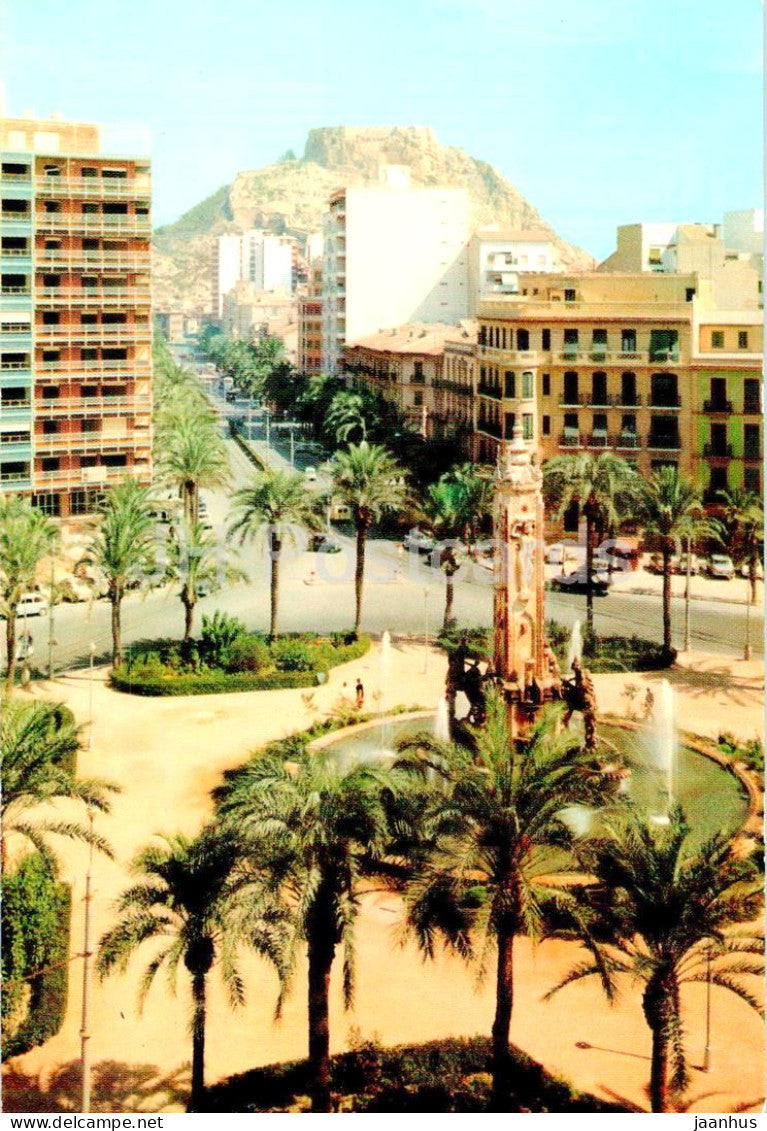 Alicante - Plaza de los Luceros - 40 - Spain - used - JH Postcards