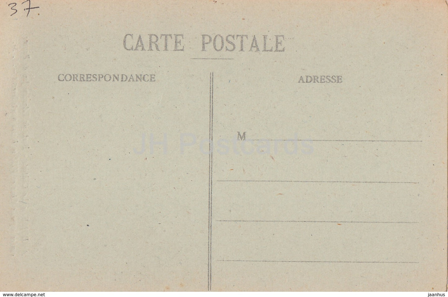 Amboise - Le Chateau - Porte de l'Ancien - castle - old postcard - France - unused