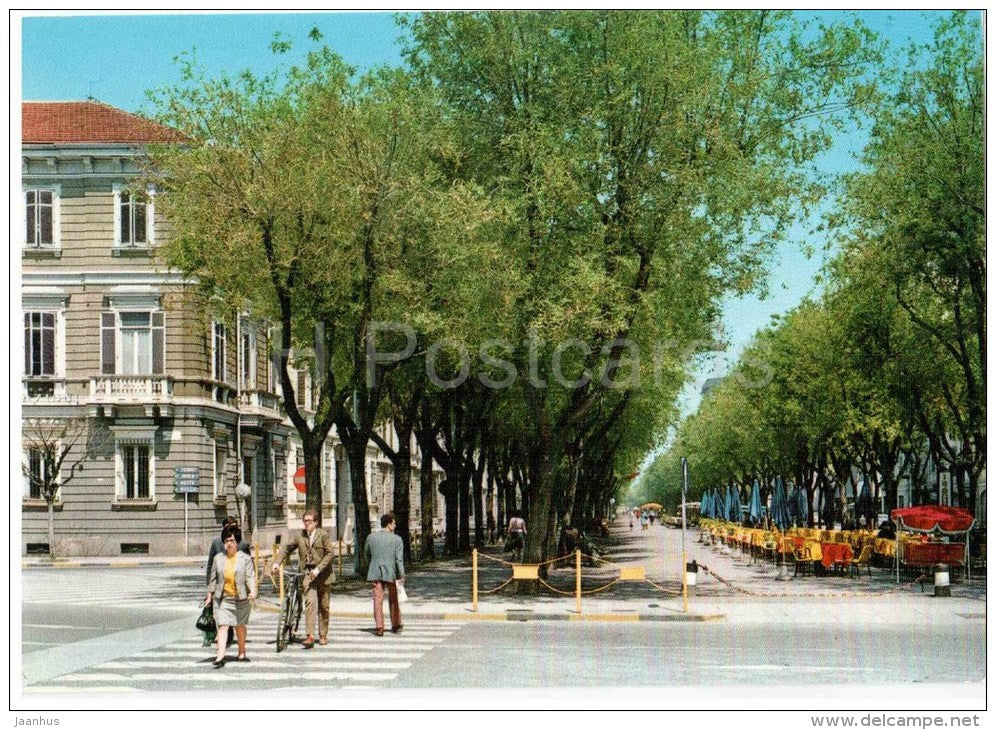 Corso Garibaldi - Vercelli - Piemonte - bicycle - Italia - Italy - unused - JH Postcards