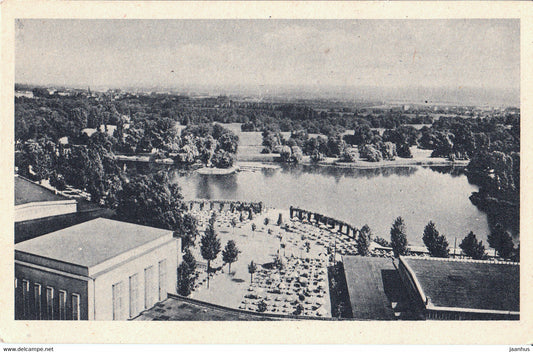 Magdeburg - Gaststatten am Adolf Mittag See - old postcard - Germany - unused - JH Postcards