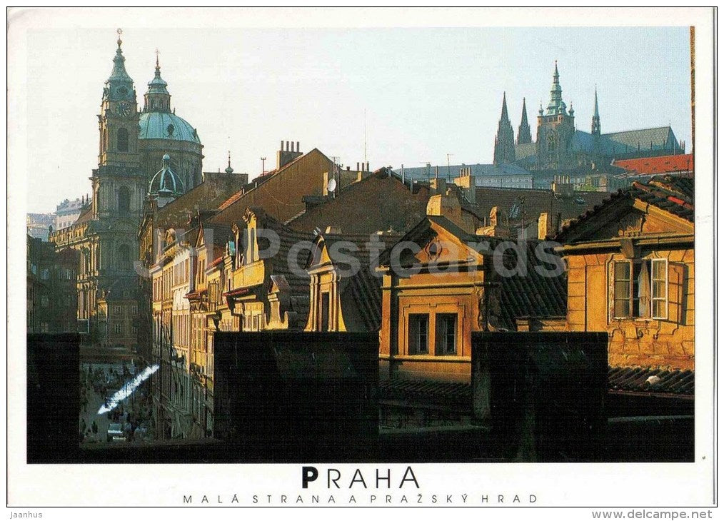 Praha - Prague - Mala Strana - Prague Castle - Czech Republic - used - JH Postcards