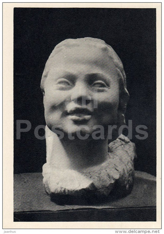 sculpture by S. Konenkov - Nike , 1906 - Russian Art - 1963 - Russia USSR - unused - JH Postcards