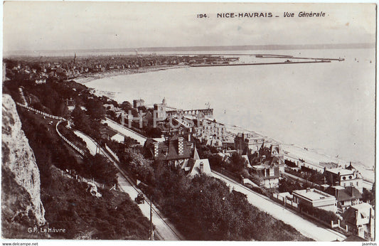 Nice Havrais - Vue Generale - 194 - old postcard - 1931 - France - used - JH Postcards