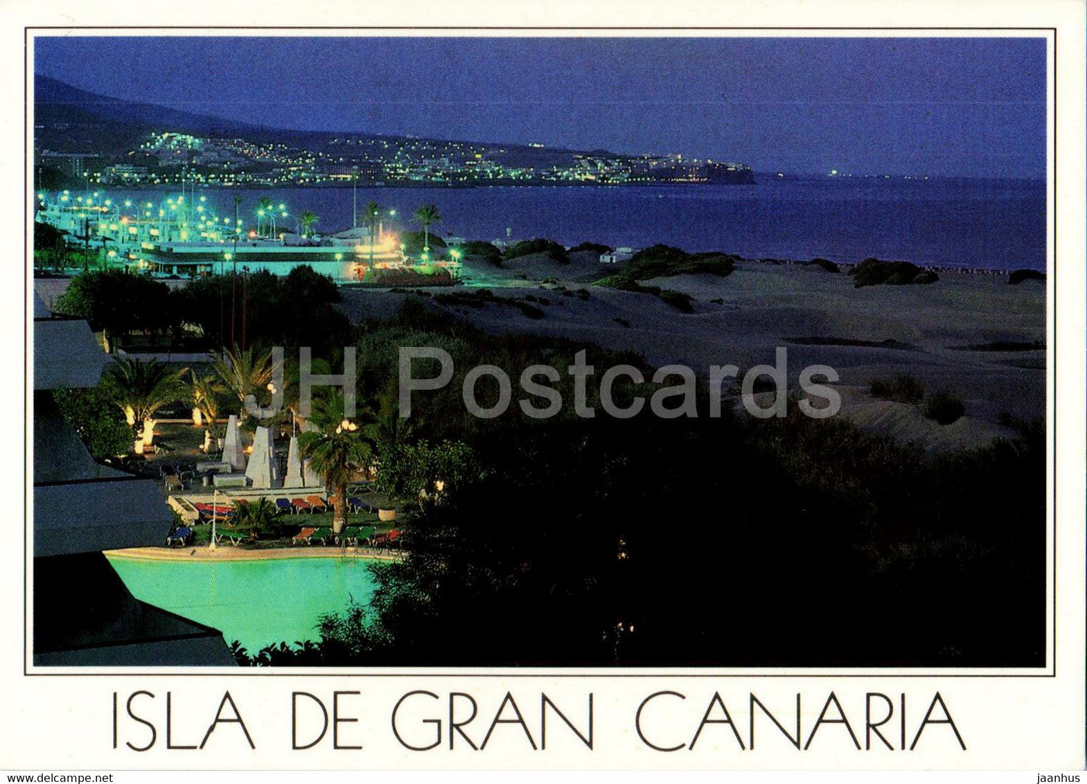 Gran Canaria - Playa del Ingles - 30 - Spain - unused - JH Postcards