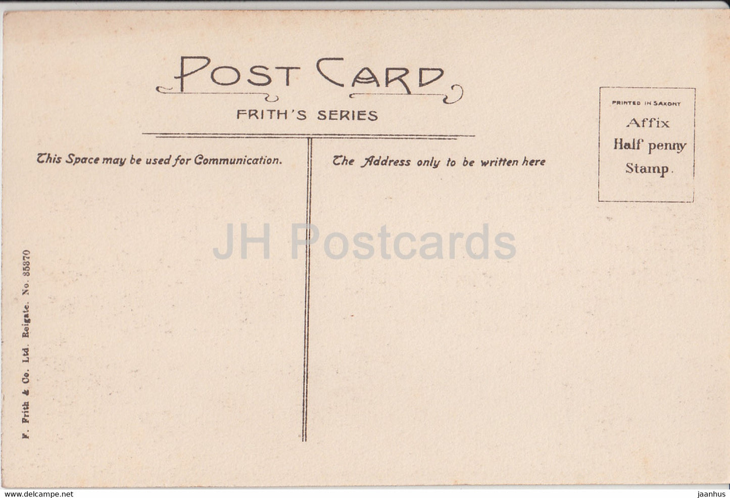 Windsor Castle and Bridge – 35370 – alte Postkarte – England – Vereinigtes Königreich – unbenutzt