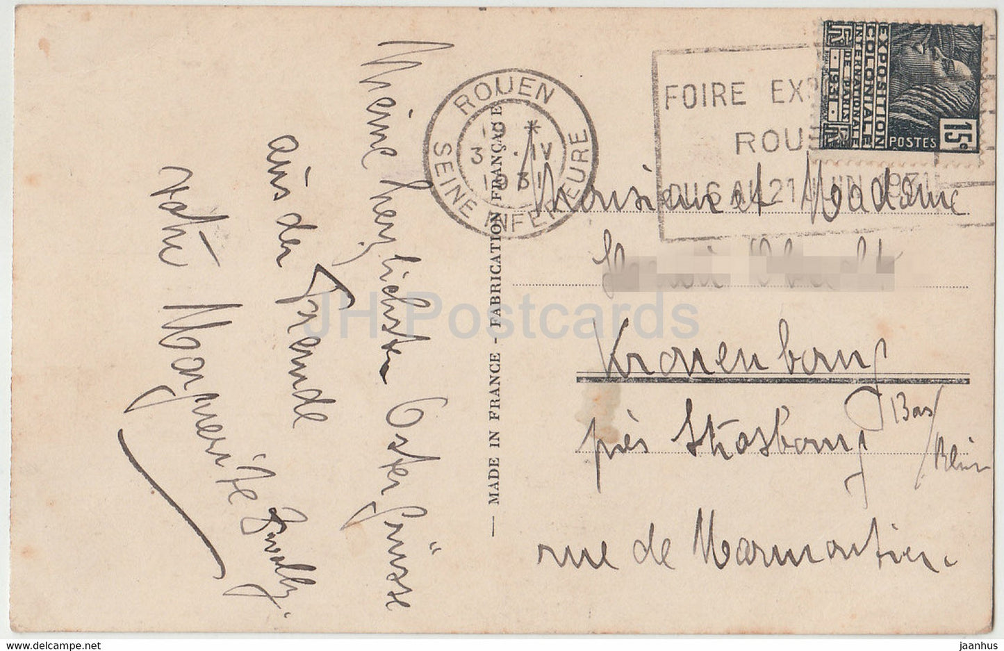 Nice Havrais - Vue Generale - 194 - old postcard - 1931 - France - used
