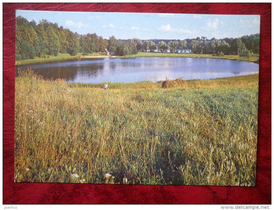 Võrumaa - Lake in Haanjamaa - 1984 - Estonia - USSR - unused - JH Postcards