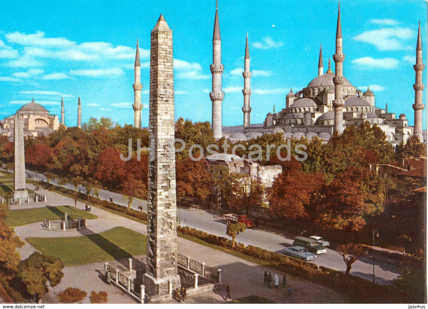 Istanbul - Hipodrom and the Blue Mosque - Turkey - unused - JH Postcards