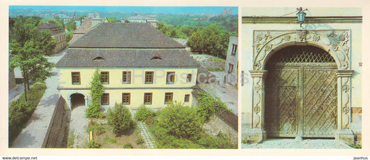 Kamianets Podilskyi - Khmelnytskyi Region - Armenian Trade House - portal - 1984 - Ukraine USSR - unused - JH Postcards