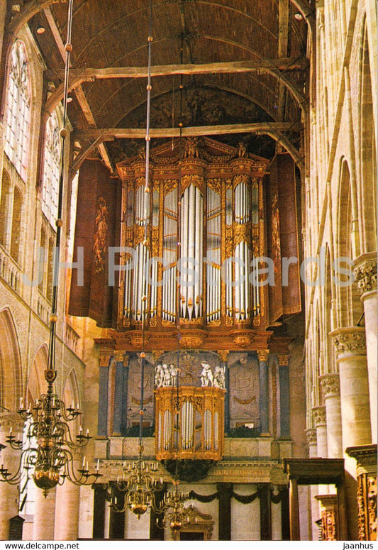 Alkmaar - Grote Kerk - Grote Orgel - church - organ - Netherlands - unused - JH Postcards