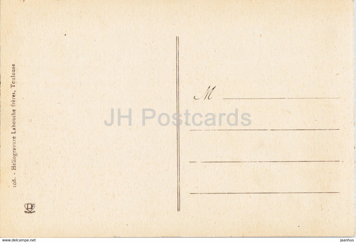 Cauterets Gavarnie - Oulettes de Gaube et Precipice Nord du Vignemale - 3398 m - alte Postkarte - Frankreich - unbenutzt