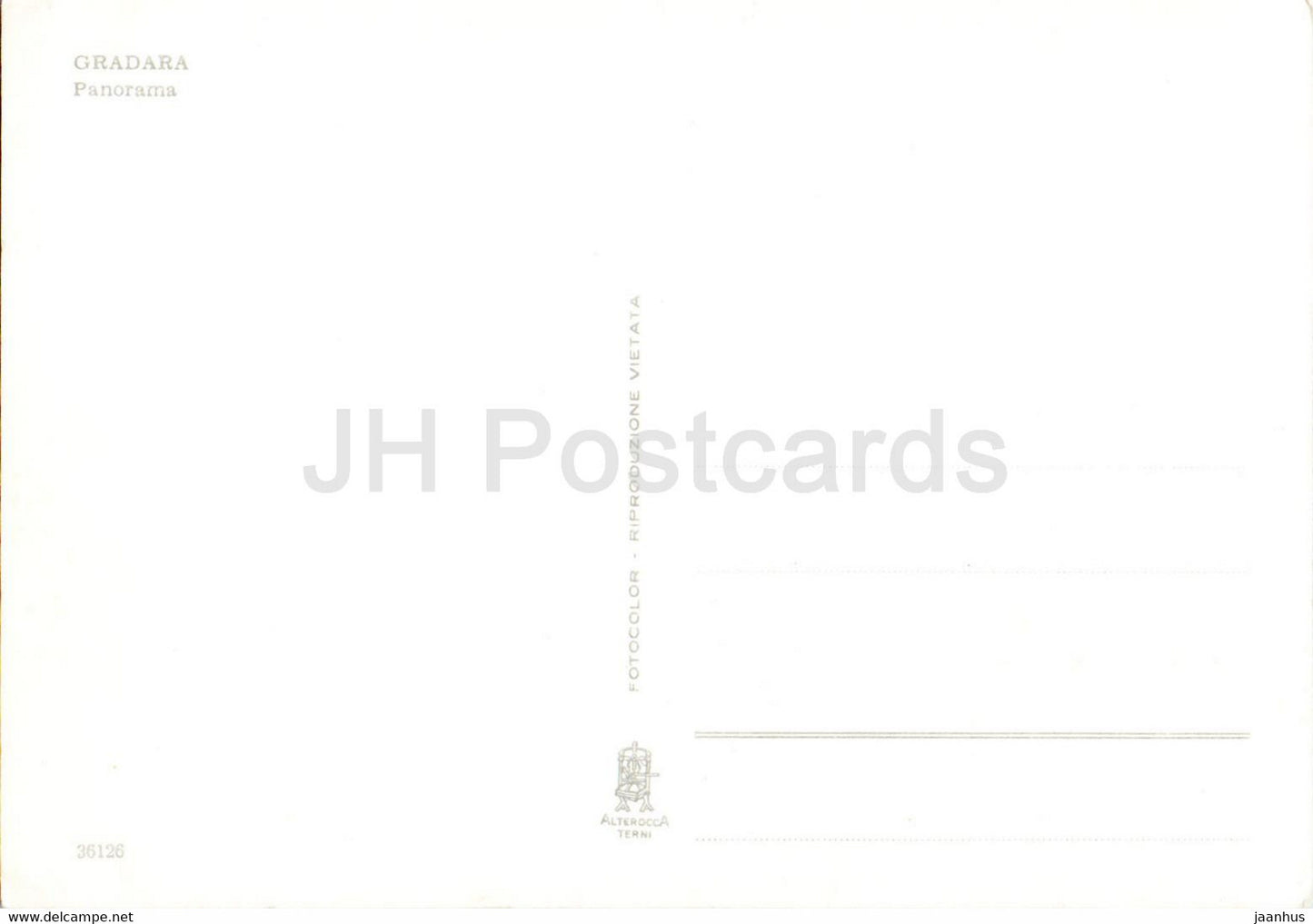 Gradara - Panorama - 36126 - Italie - inutilisé