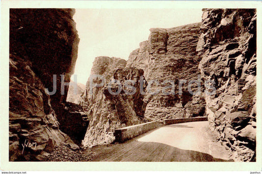 Gorges de Daluis - La Douce France - 2 - old postcard - France - unused - JH Postcards