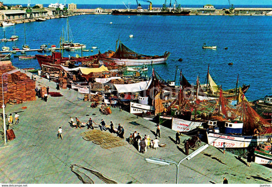 Tarragona - Vista Parcial del Puerto - port - fishing boat - 2024 - Spain - unused - JH Postcards