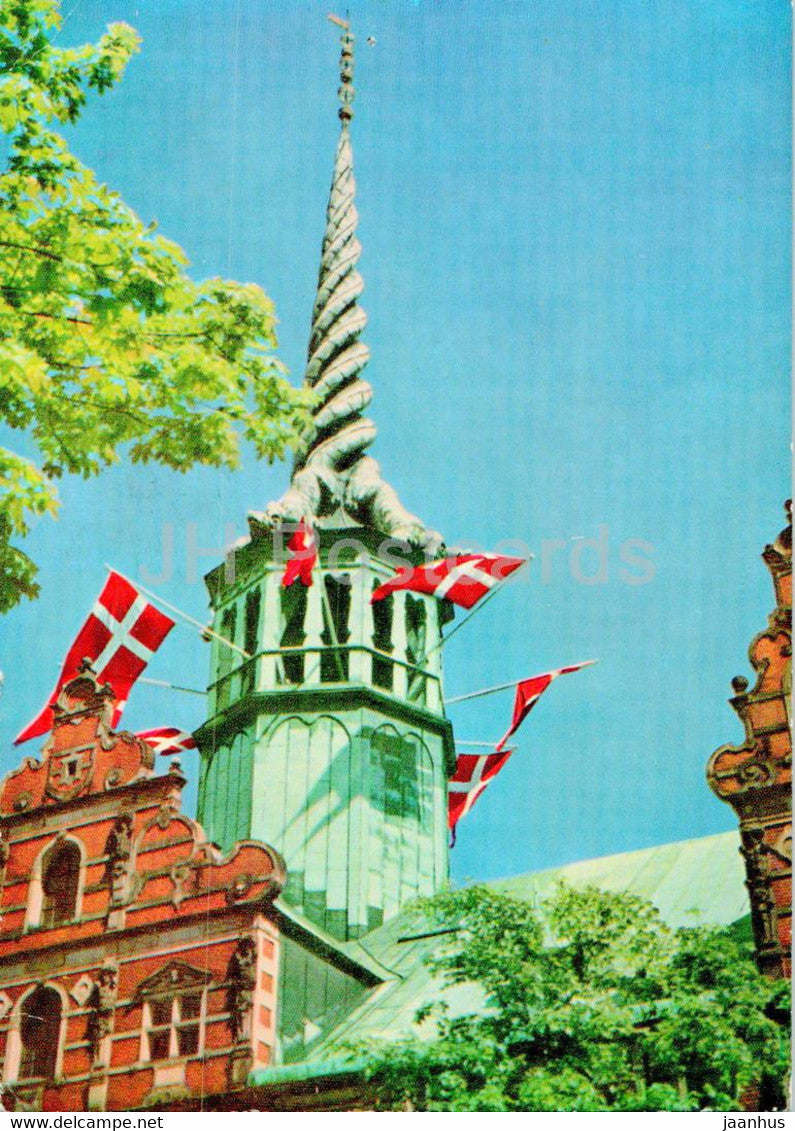 Copenhagen - Kopenhagen - Borsens - Stock Exchange - 1971 - Denmark - used - JH Postcards