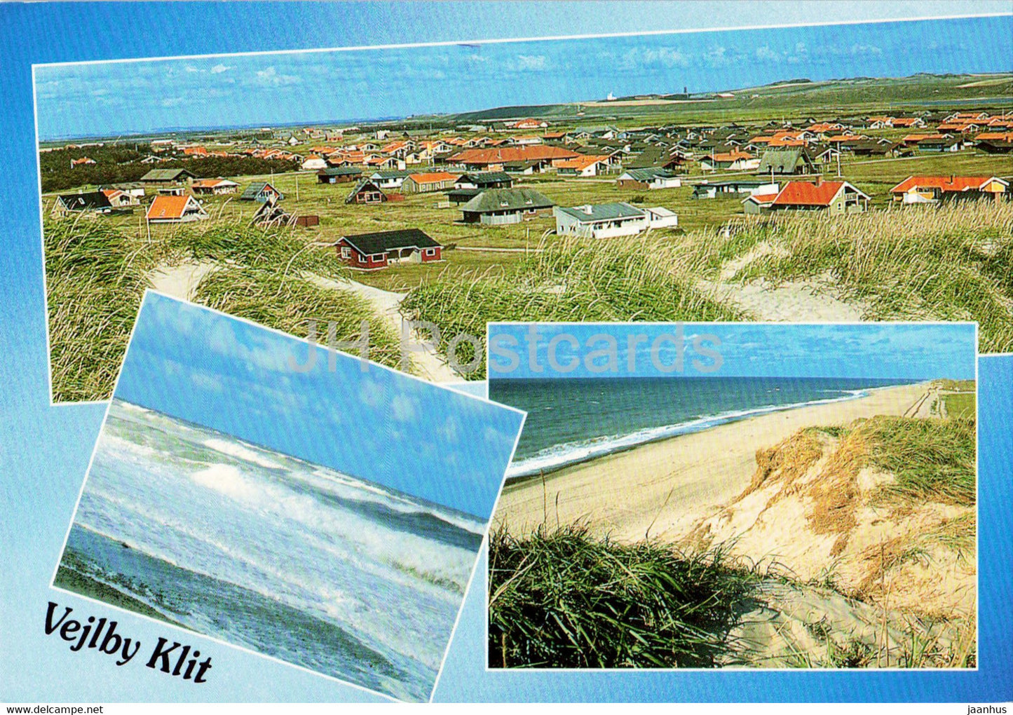 Vejlby Klit - dune - 1999 - Denmark - used - JH Postcards