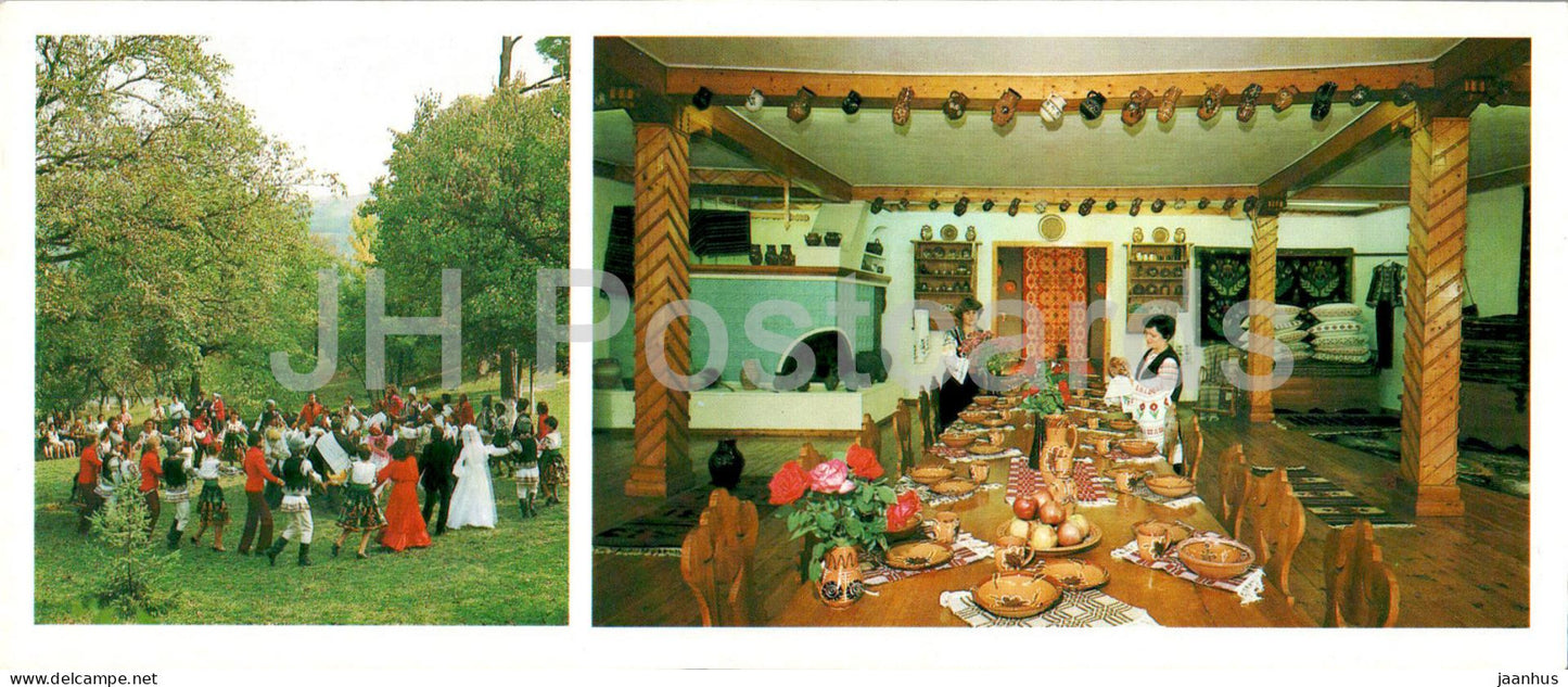 Chisinau - Casa Mare - Folk Festival - 1985 - Moldova USSR - unused
