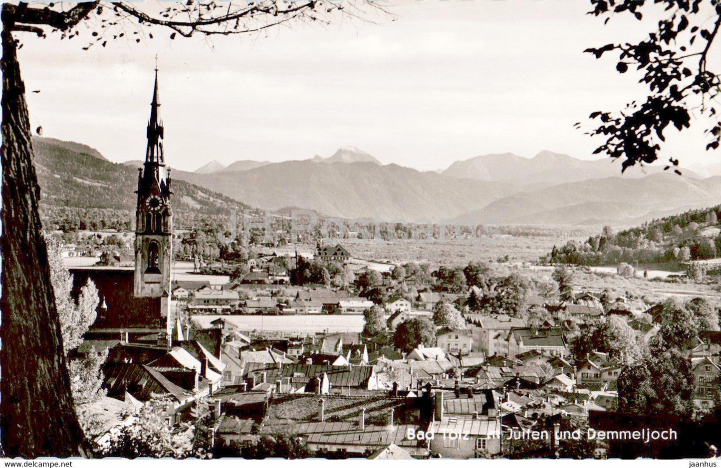 Bad Tolz - Juifen und Demmeljoch - old postcard - Germany - used - JH Postcards