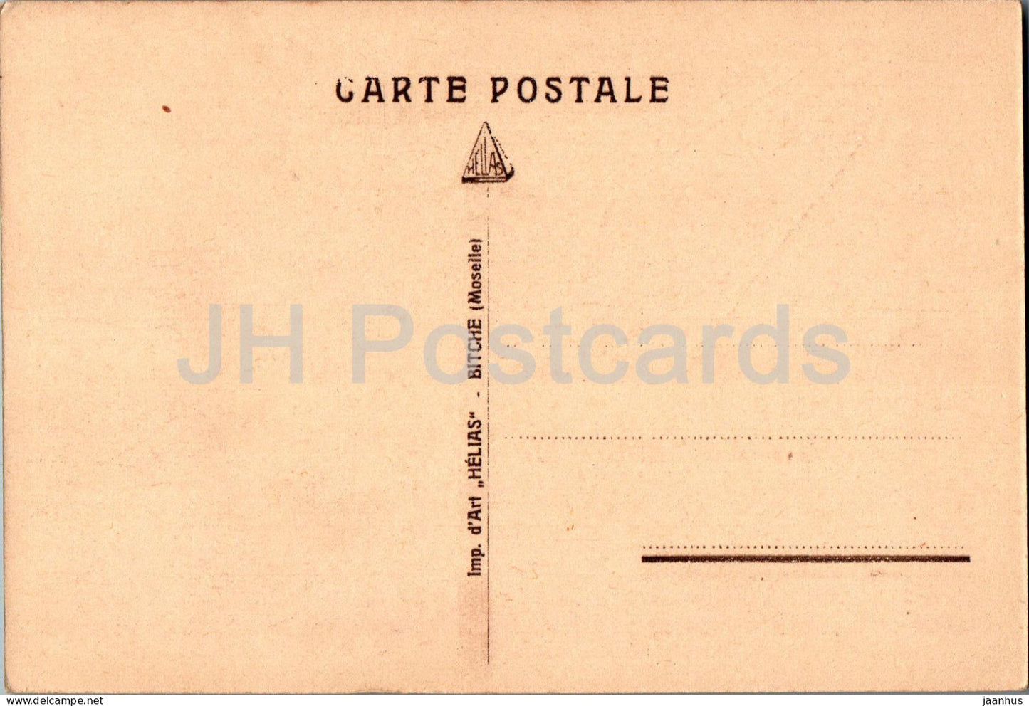 Col du Bonhomme - Le cimetiere - alte Postkarte - Frankreich - unbenutzt 