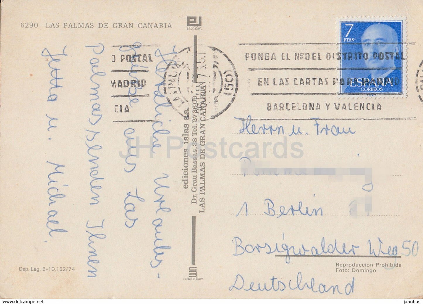 Las Palmas de Gran Canaria - folk costumes - beach - Gran Canaria - Spain - used