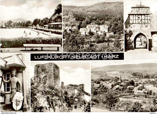 Luftkurort Neustadt Harz - Germany DDR - unused - JH Postcards