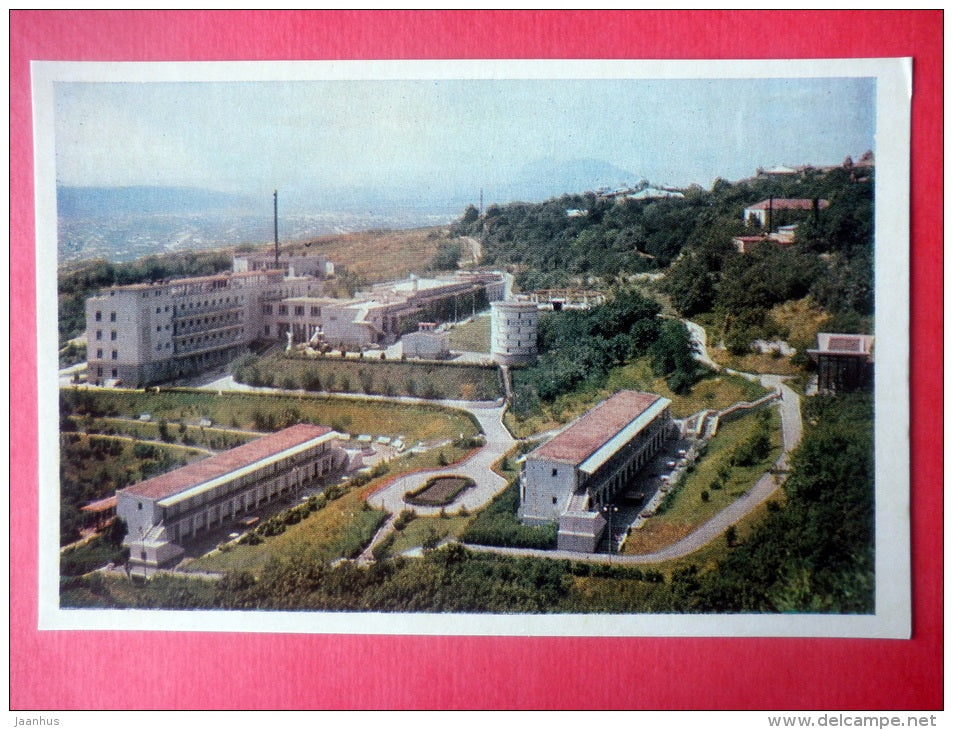 sanatorium of  XXII CPSU Congress - Pyatigorsk - Caucasus - 1967 - Russia USSR - unused - JH Postcards