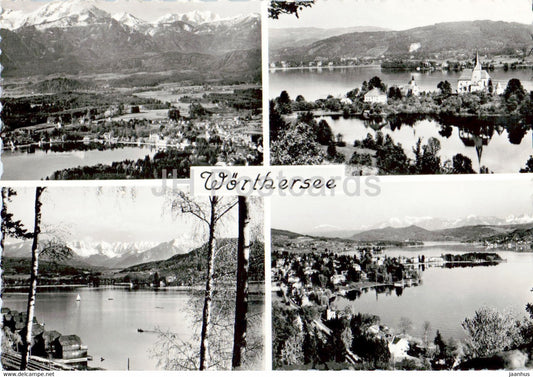 Worthersee - 3751 - old postcard - Austria - unused - JH Postcards