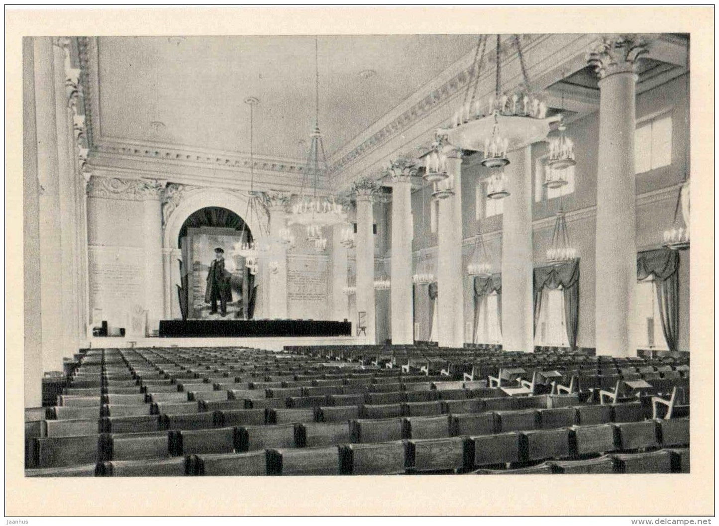 Assembly Hall - Smolny - Leningrad - St. Petersburg - 1964 - Russia USSR - unused - JH Postcards