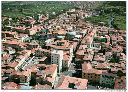 veduta panoramica aerea - Rieti - Lazio - 121/VII 973 - Italia - Italy - unused - JH Postcards