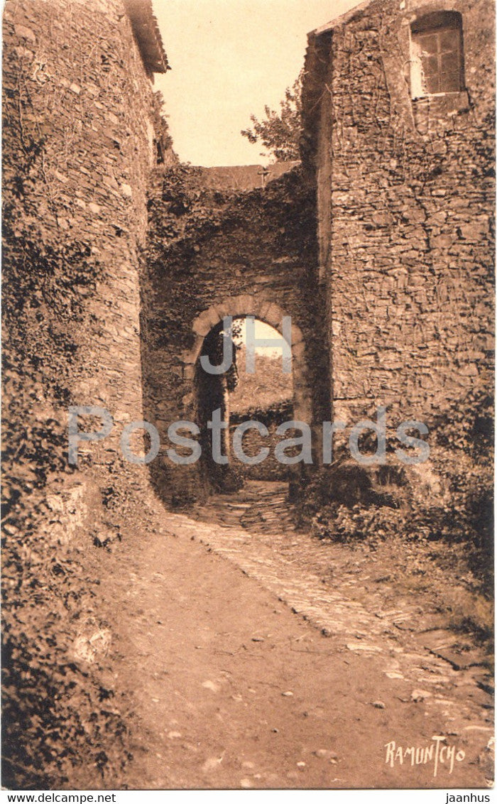 Vouvant - La Poterne - 3153 - old postcard - France - unused - JH Postcards