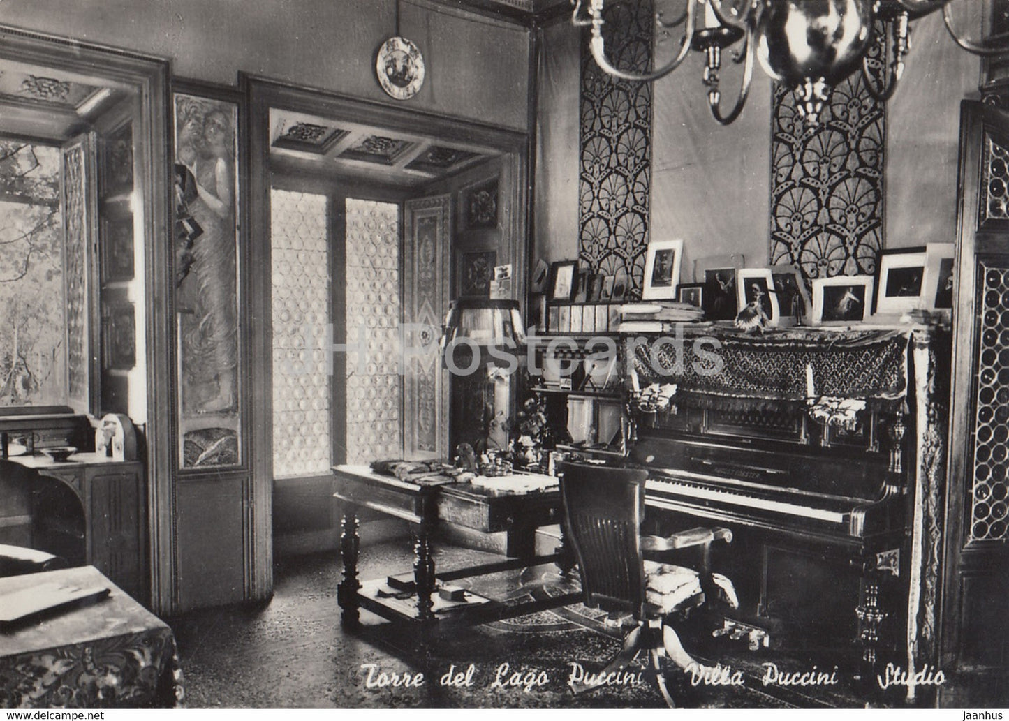 Torre del Lago Puccini - Villa Puccini - Studio -  Italy - Italia - unused - JH Postcards