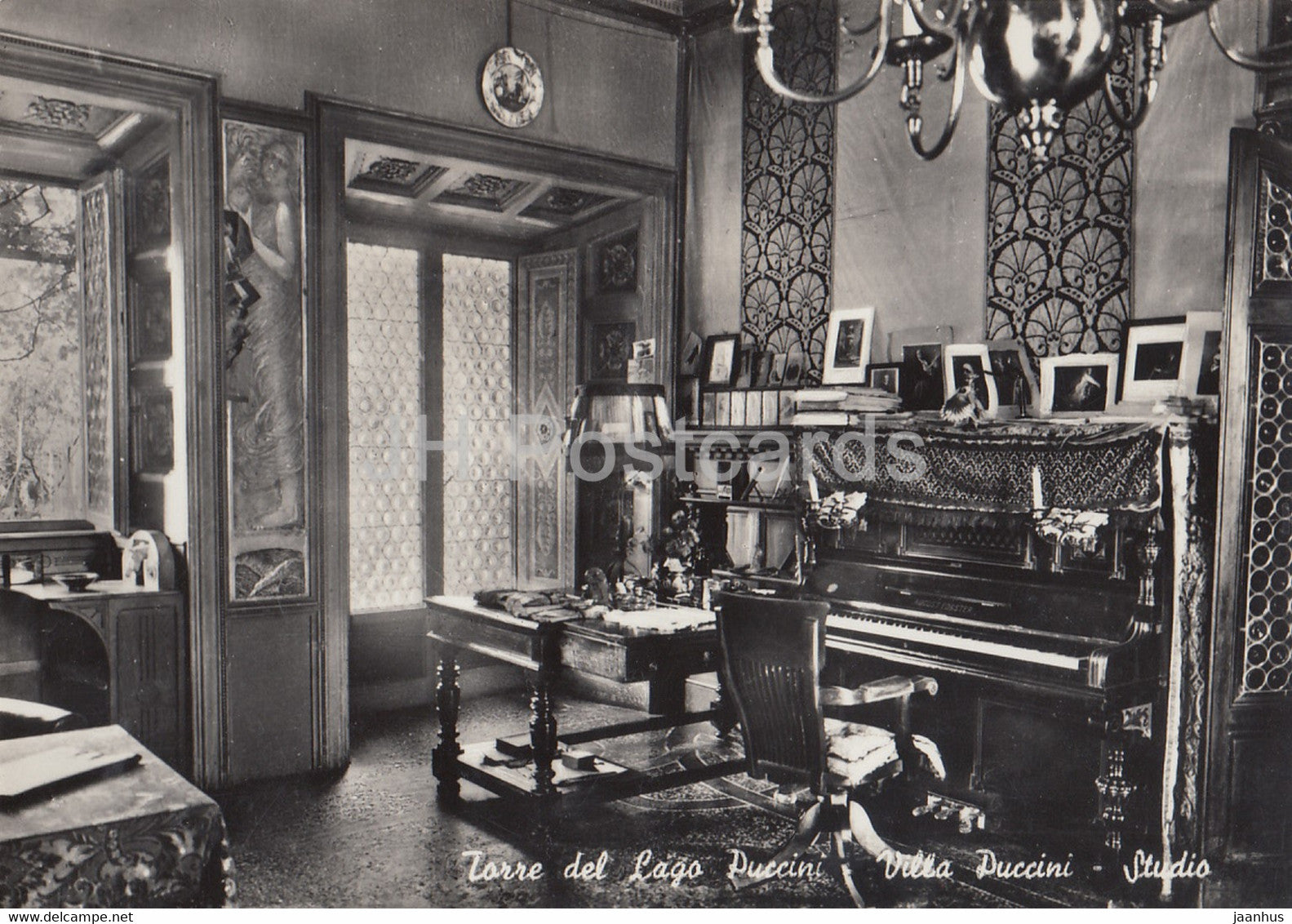 Torre del Lago Puccini - Villa Puccini - Studio -  Italy - Italia - unused - JH Postcards