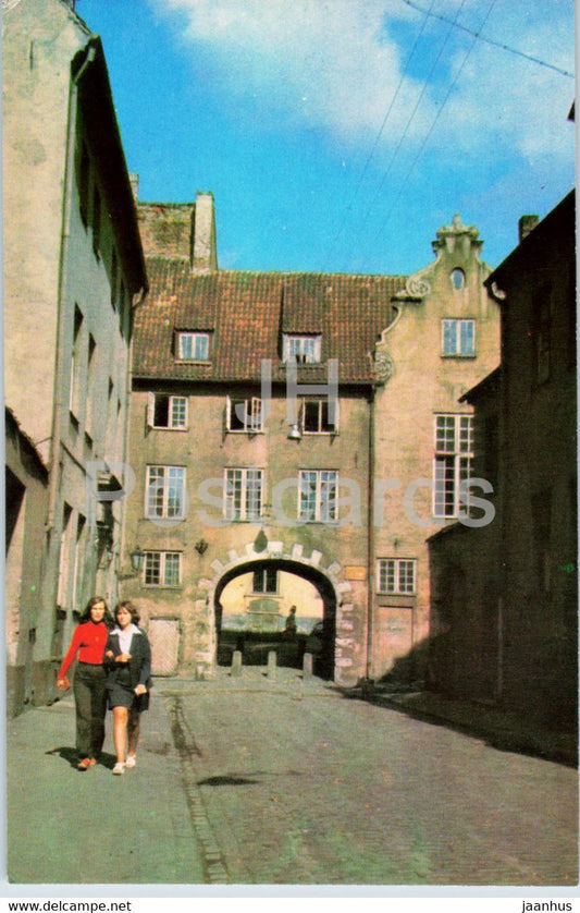 Riga - Old Town - Swedish Gate - 1976 - Latvia USSR - unused - JH Postcards